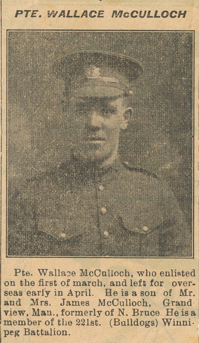 Port Elgin Times, June 6, 1917, p.1